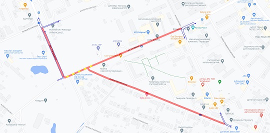 У зв'язку із поточним ремонтом в Ужгороді тимчасово перекриють проїзд на ділянці вул. 8-го березня 