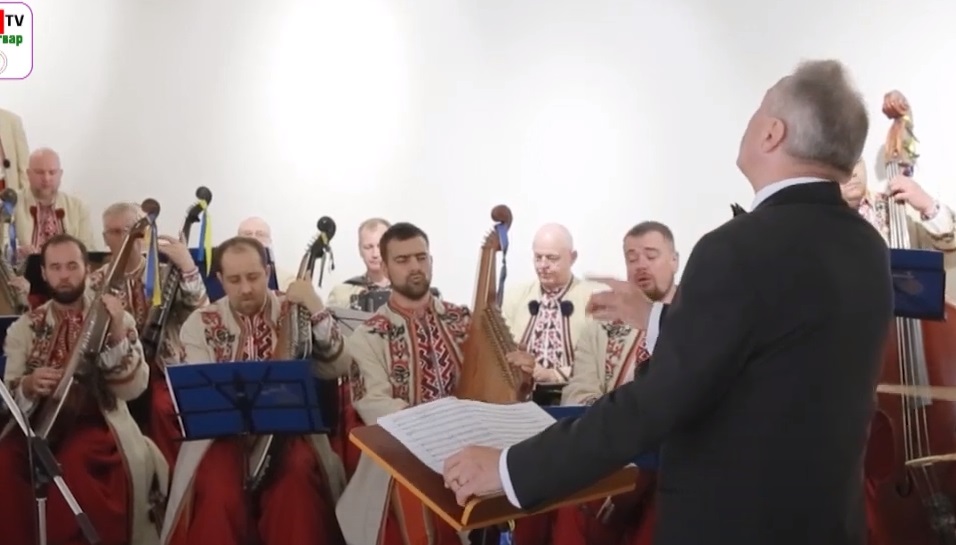 Капела бандуристів України виступила з благодійним концертом в Ужгородському замку (ВІДЕО)