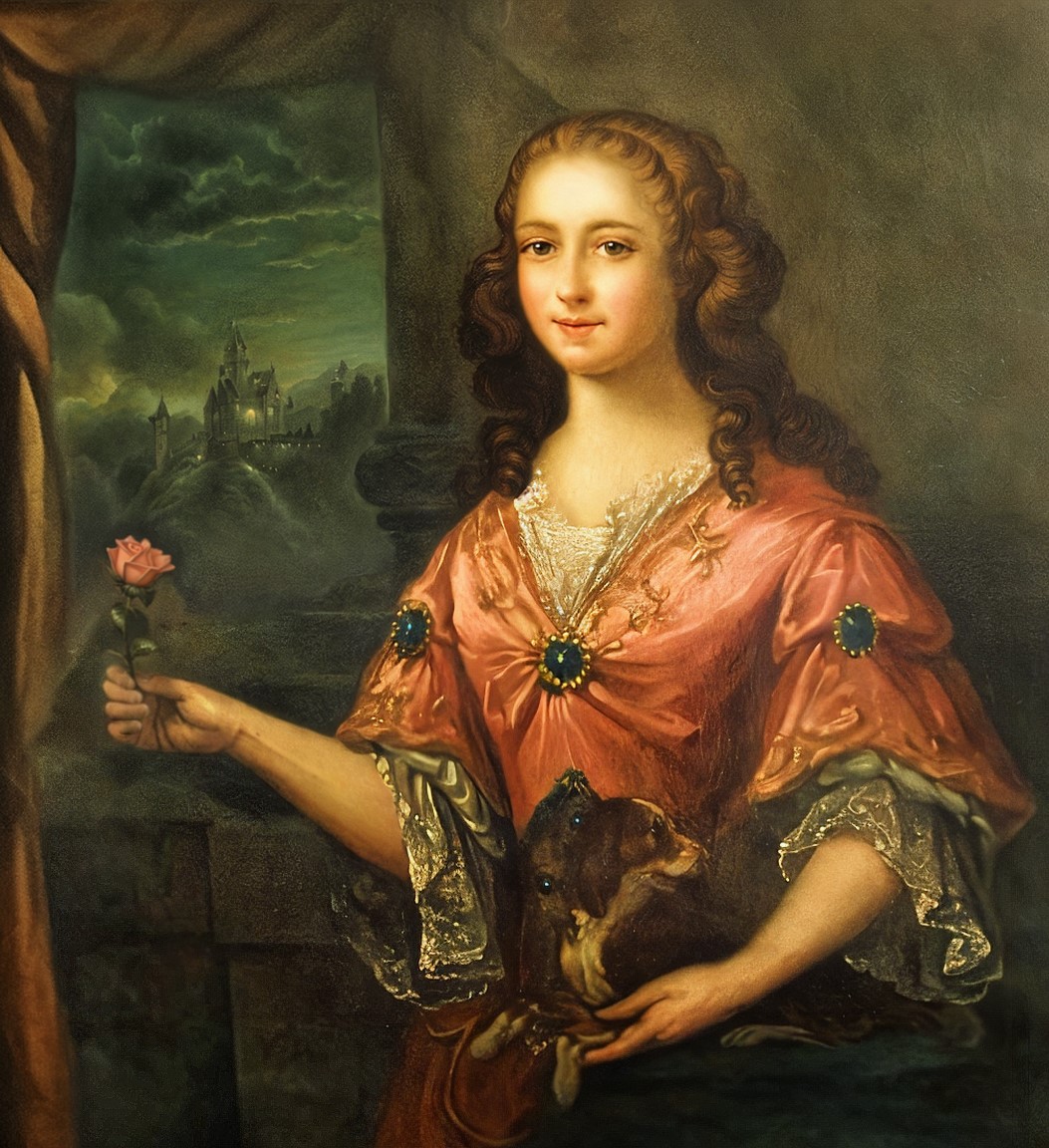 В Ужгородському замку за допомогою штучного інтелекту відновлено портрет володарки фортеці Графині Крістіни Чакі (ФОТО)