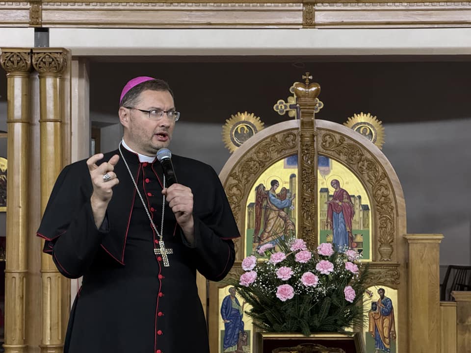 В Ужгород прибув Апостольський нунцій в Україні архієпископ Вісвалдас Кулбокас (ФОТО)