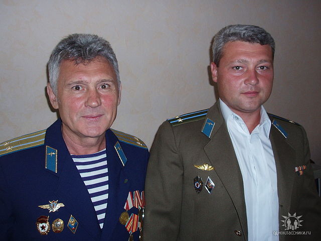 Віктор Борзілов з сином — Євгеном Борзіловим