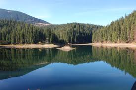 Озеро Синевир обміліло на 2,5 метри