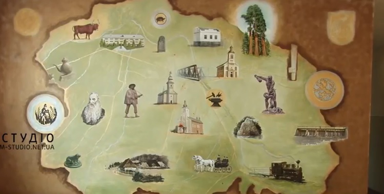 У школі Тур'ї-Ремети, що на Перечинщині, пропонують вивчати історію рідного краю по карті із визначними місцями села (ВІДЕО)