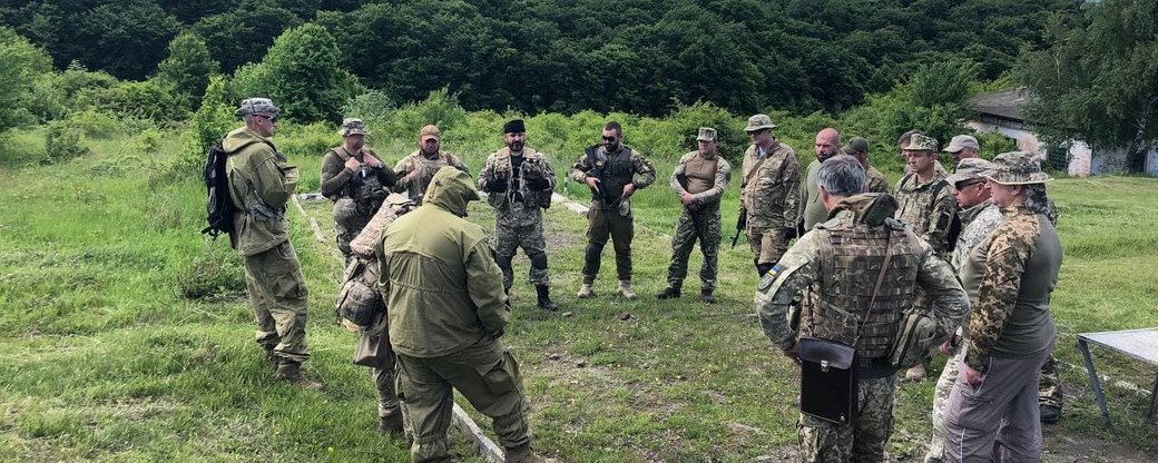 Навчання військових територіальної оборони провели на полігоні в селі Ярок на Ужгородщині (ФОТО, ВІДЕО)