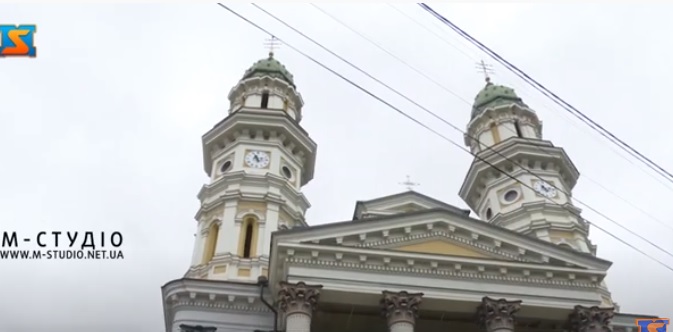 В Ужгороді триває реставрація у кафедральному соборі Мукачівської греко-католицької (ВІДЕО)