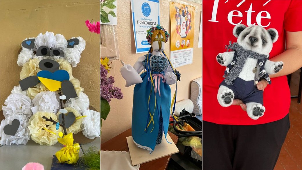 Українські обереги та дитячі іграшки виготовляють вимушені переселенці на Закарпатті (ФОТО, ВІДЕО)