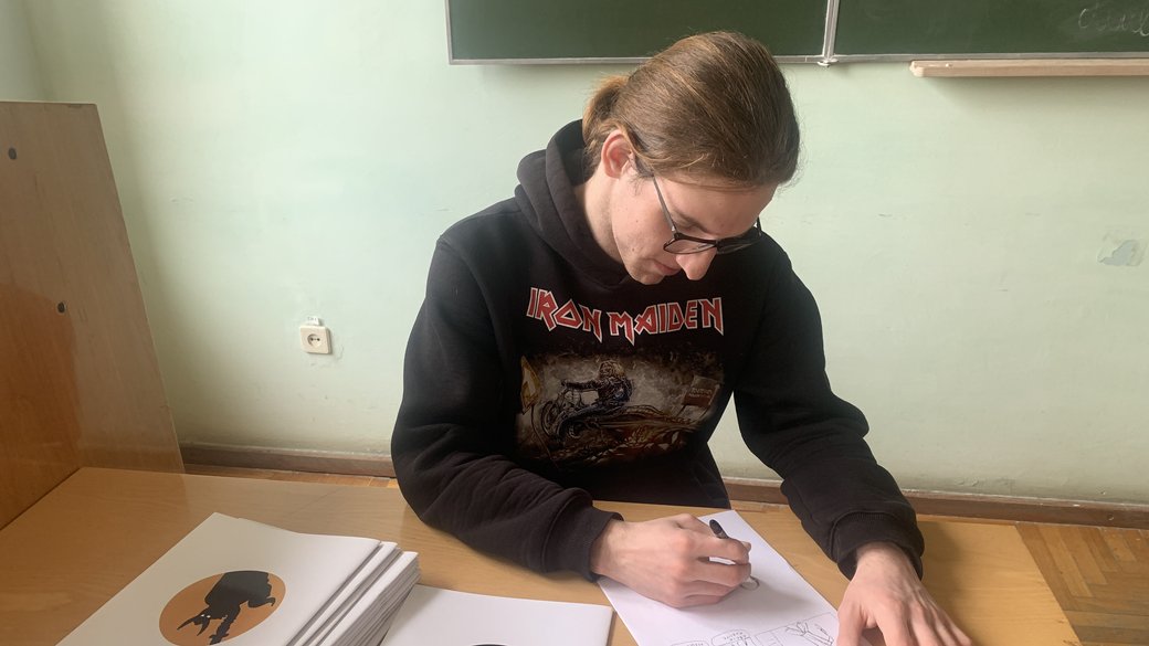 В Ужгороді студент видав комікс про університетське життя (ФОТО, ВІДЕО)