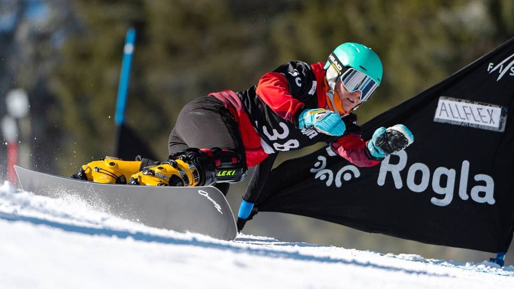 Закарпатська сноубордистка Аннамарі Данча здобула "срібло" на етапі Кубка Європи в Швейцарії