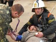 В Ужгороді на пожежі вогнеборці врятували 73-річну бабусю