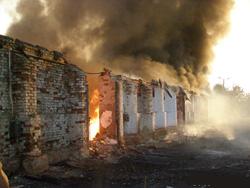 Пожежею у Виноградові знищено 2400 кв. м. складських будівель - МНС 